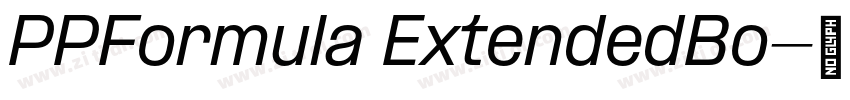 PPFormula ExtendedBo字体转换